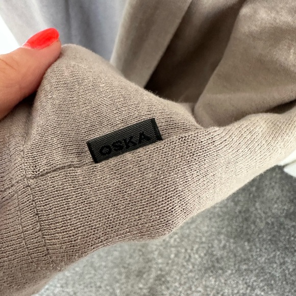 OSKA Hemp and Cotton Blend Midaxi Dress - Picture 5 of 7